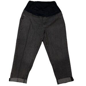 Isabel Maternity By Ingrid Isabel Womens Black Jeans Power Stretch Size 16 NWT
